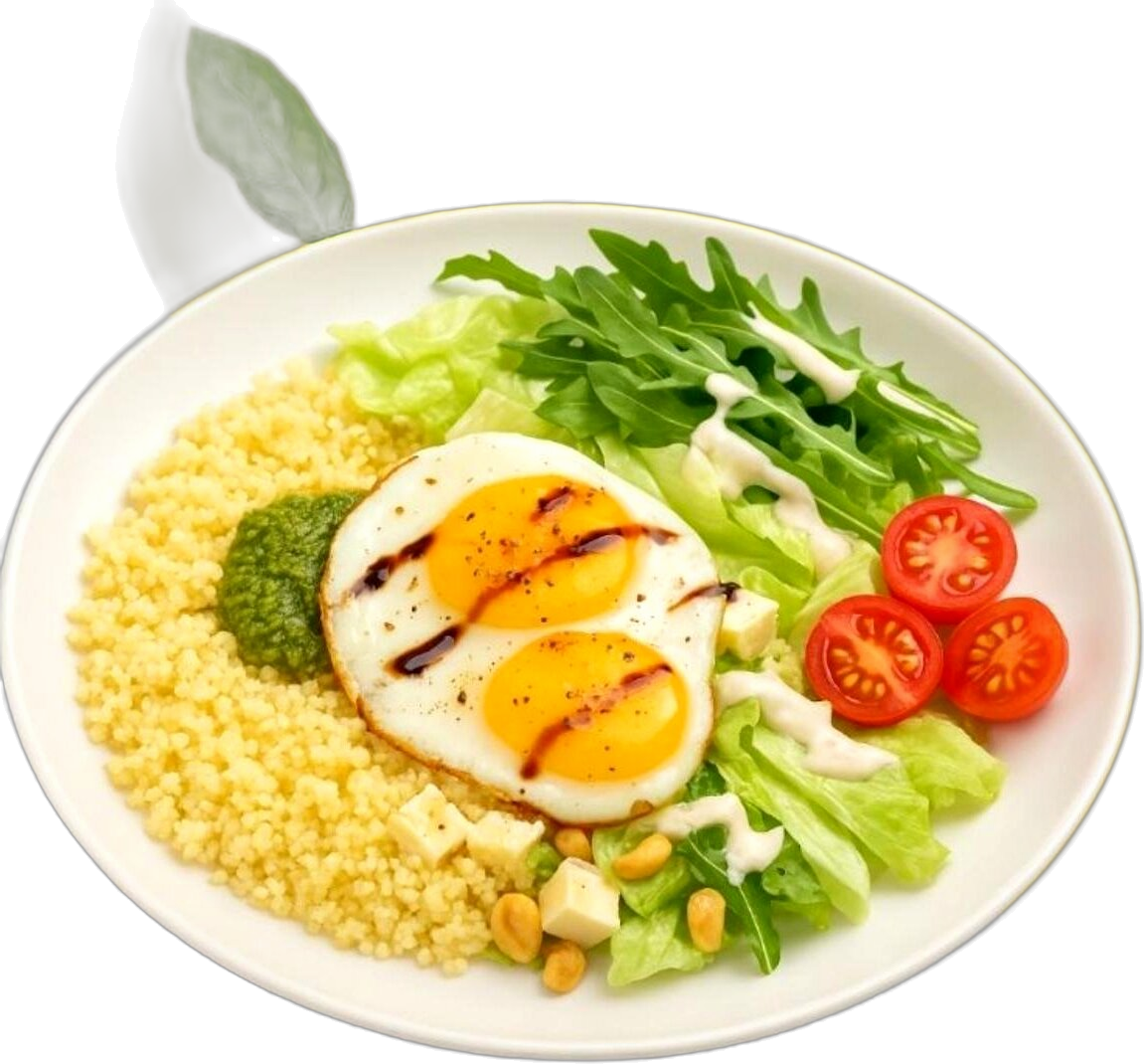 "Couscous" salad