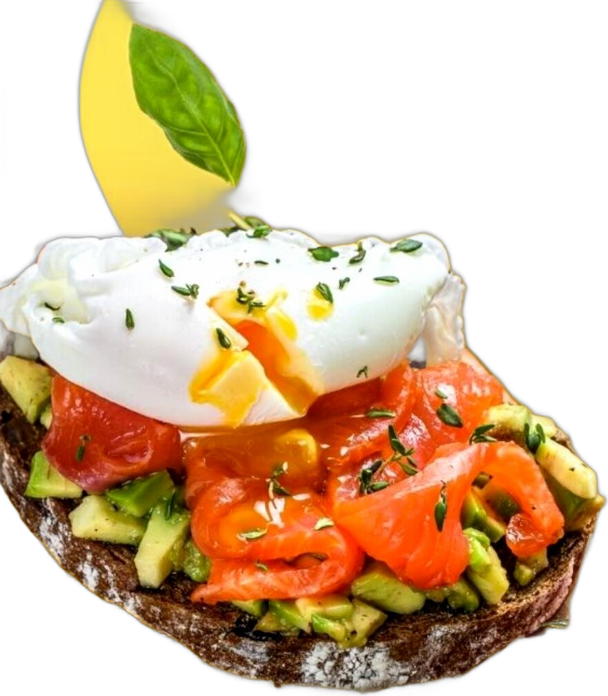 Bruschetta with egg