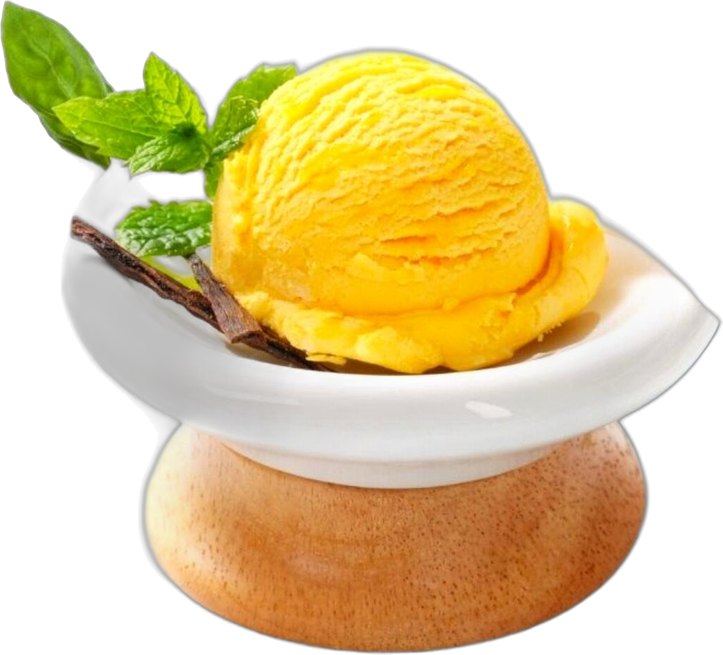 Pear Melon Cheese Ice Cream
